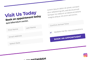 Hair Salon Website Template