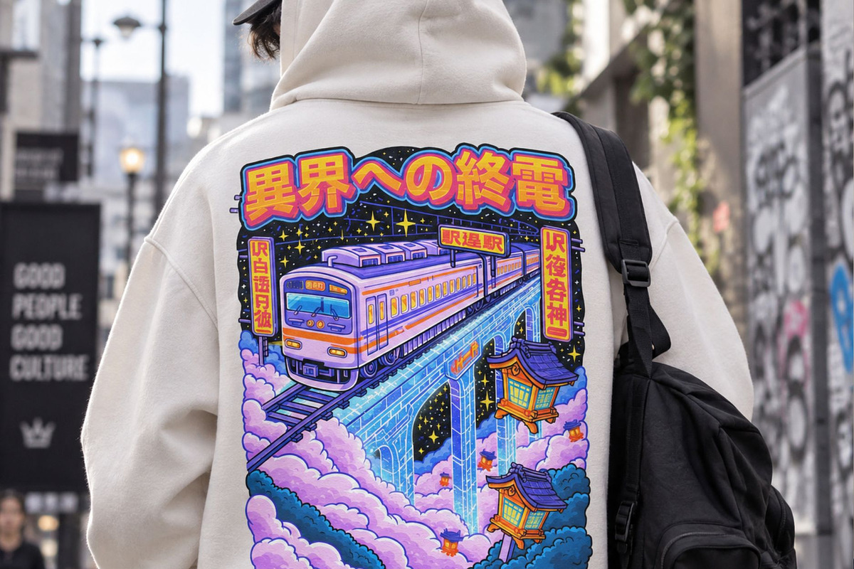 500+ Japanese Streetwear Sublimation, a Decorative Illustration by Selenique Studio (Photo 10 of 15)