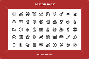 Criquet icons, an Icon by Wencory