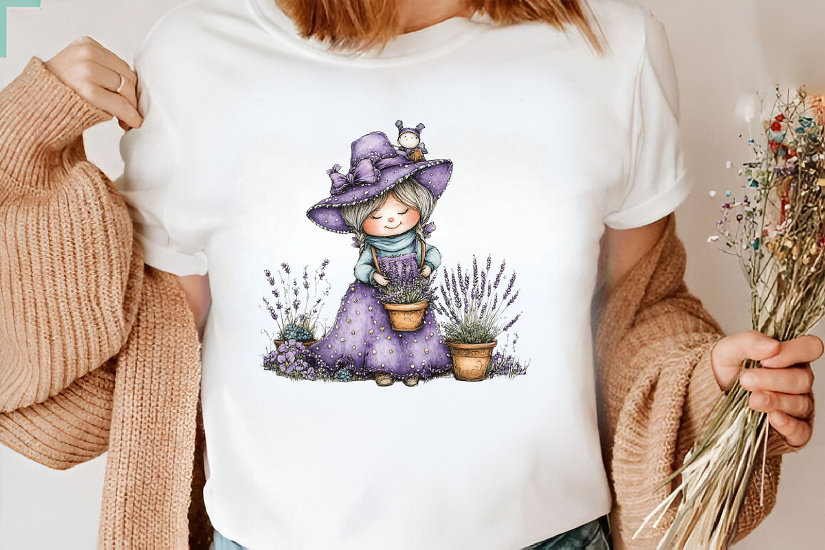 Summer Funny Grandma Clipart Bundle., an Illustration by SVGArt (Photo 7 of 9)