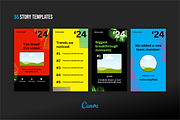 2024 Wrapped Story Templates (Canva), a Social Media Template by Anchor ‹A› Digital Design (Thumbnail 6 of 6)
