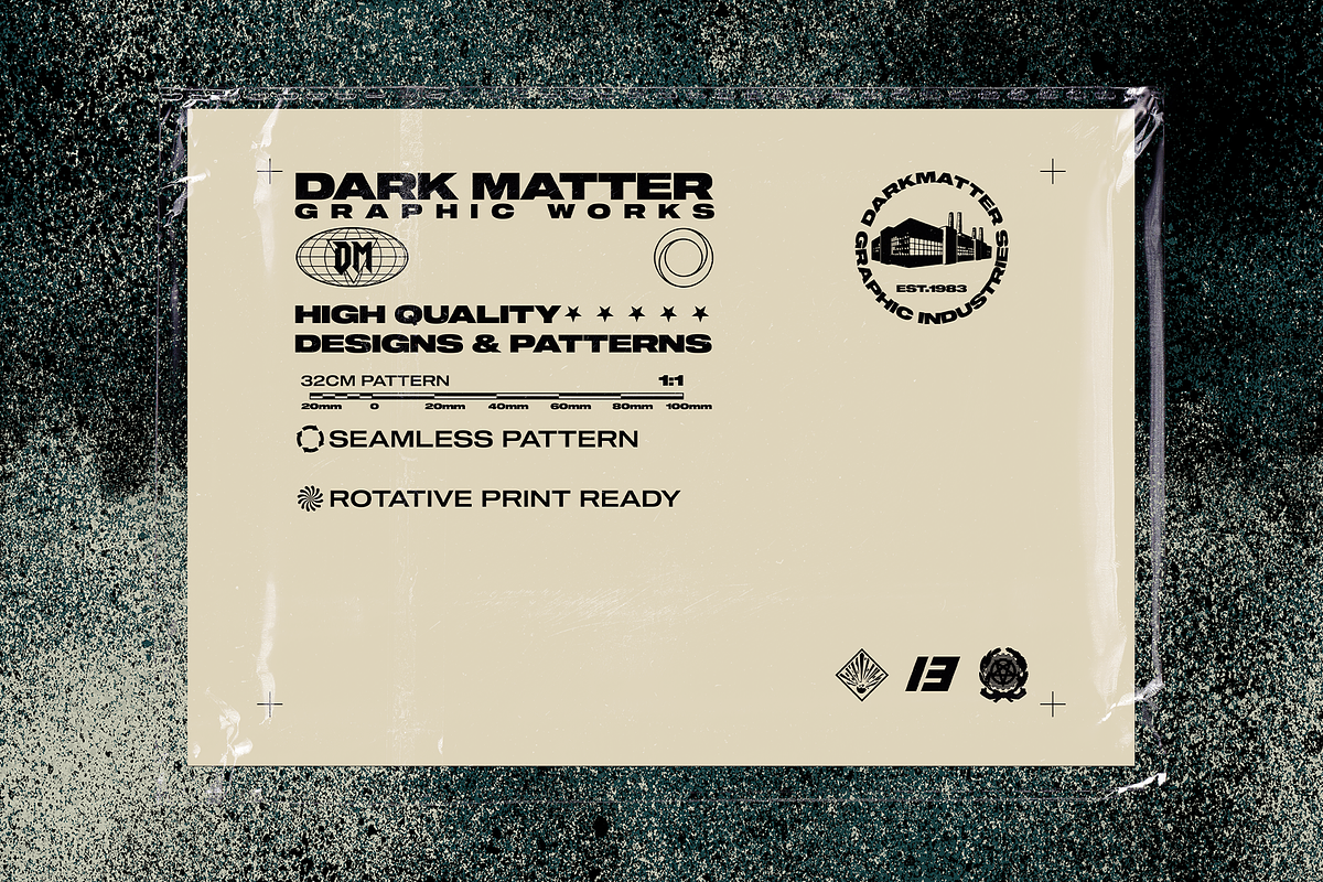 Spray Seamless Pattern, a Pattern Graphic by darkmatter_graphicworks (Photo 3 of 4)