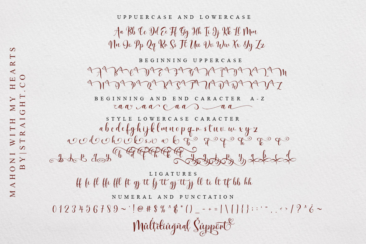 Baby Gladies, a Script Font by Straight.co (Photo 8 of 9)