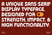 Paimo - Playful Bold Display Font, a Sans Serif Font by Pekotype (Thumbnail 2 of 15)