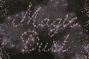 Spark Veil Decorative Glitter Font, a Script Font by AnMark (Thumbnail 3 of 13)