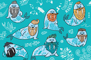 Cartoon Bundle, an Animal Illustration by PenguinHouse (Thumbnail 12 of 19)