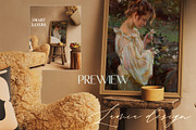 Warm Aesthetic Frame Mockup, a Household Mockup by LAMIA DESIGN (Thumbnail 3 of 19)