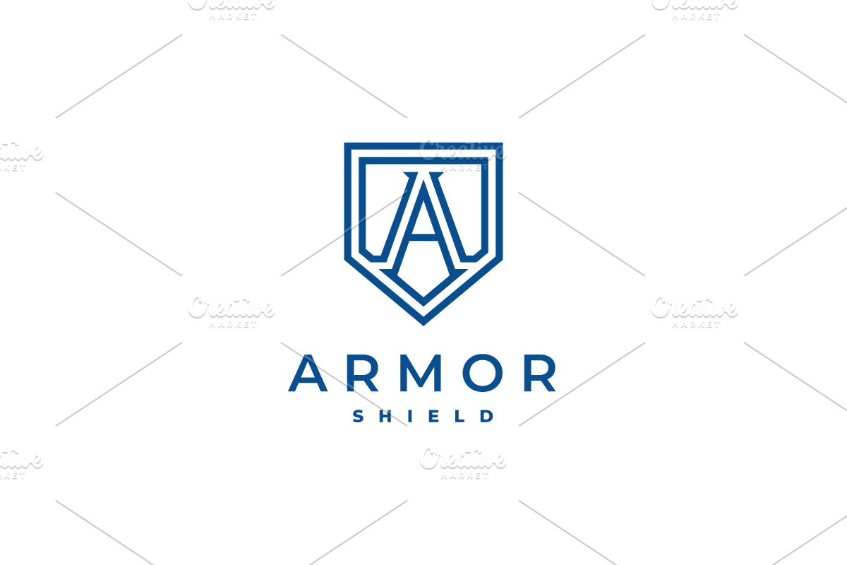 Armor Letter A Shield Logo, a Branding & Logo Template by yopie (Photo 1 of 3)