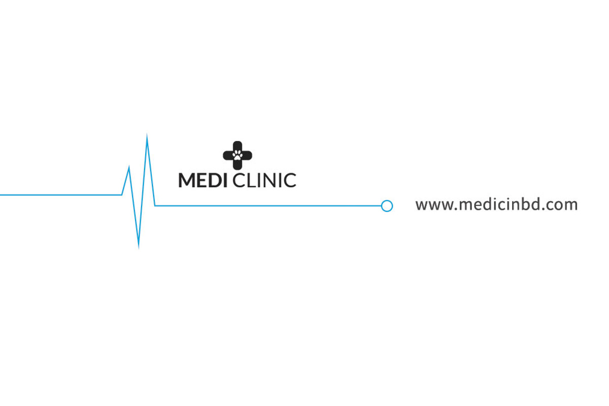 Clean Medical Business Card, a Business Card Template by DesignGhar (Photo 3 of 4)