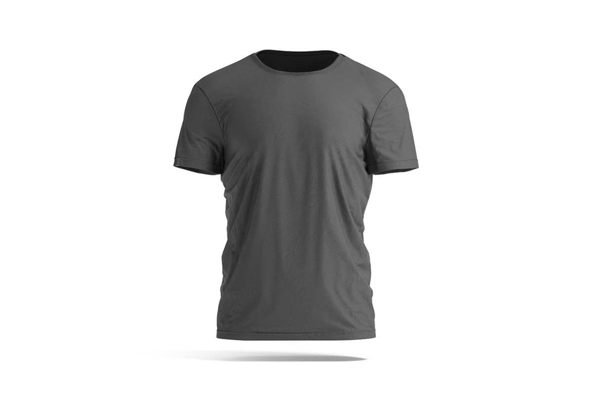 Black Men's T-Shirt 3D Model, an Object 3D Model by rebrandy (Photo 1 of 9)