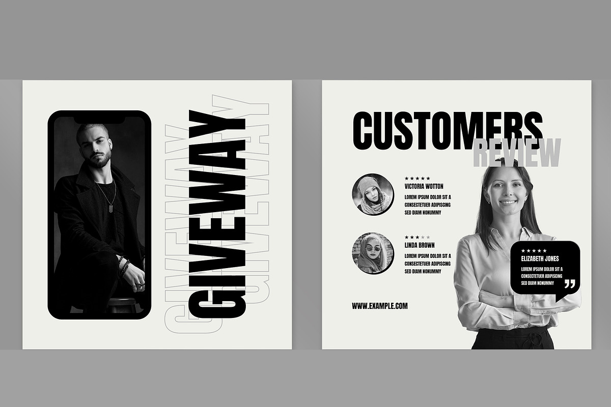 Fashion Social Media Post Layout, a Social Media Template by ContestDesign (Photo 4 of 4)