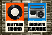 Kunatic - Retro Bold Font, a Sans Serif Font by limitype (Thumbnail 2 of 13)