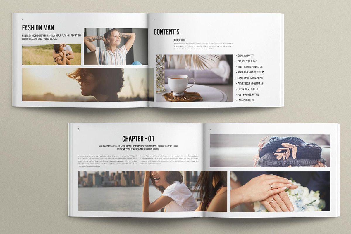 Photography Book Layout Landscape, a Magazine Template by E-Type (Photo 4 of 7)