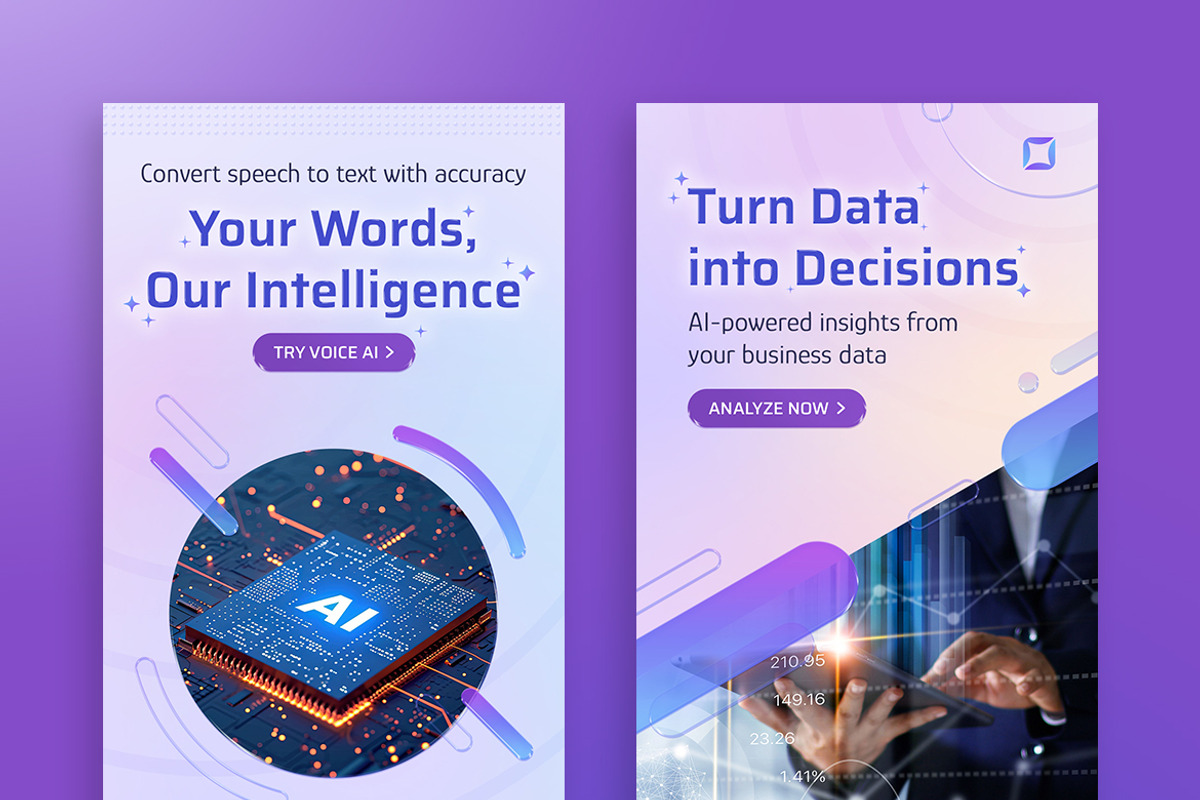 Artificial Intelligence Stories, a Social Media Template by Brandify Studio (Photo 3 of 6)