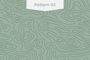 Topographic Map Patterns - Tileable, a Pattern Graphic by Ramsey Creative (Thumbnail 3 of 5)