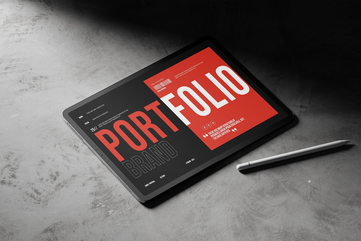 Brand Portfolio Template preview 2