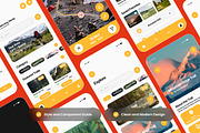 TrailNest - Camping & Hiking Mobile, an App Template by productype1 (Thumbnail 3 of 5)
