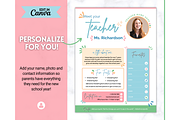 Meet the Teacher Template - Canva, a Templates & Theme by Templatables (Thumbnail 3 of 9)