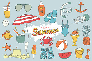 Happy Summer Clipart