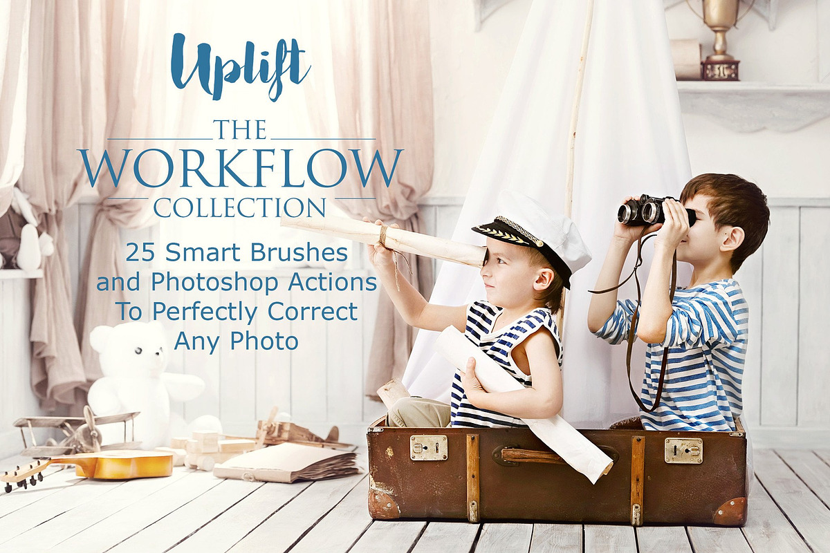 SALE! Photoshop WORKFLOW Collection, an Action Add-On by Uplift Actions (Photo 5 of 5)