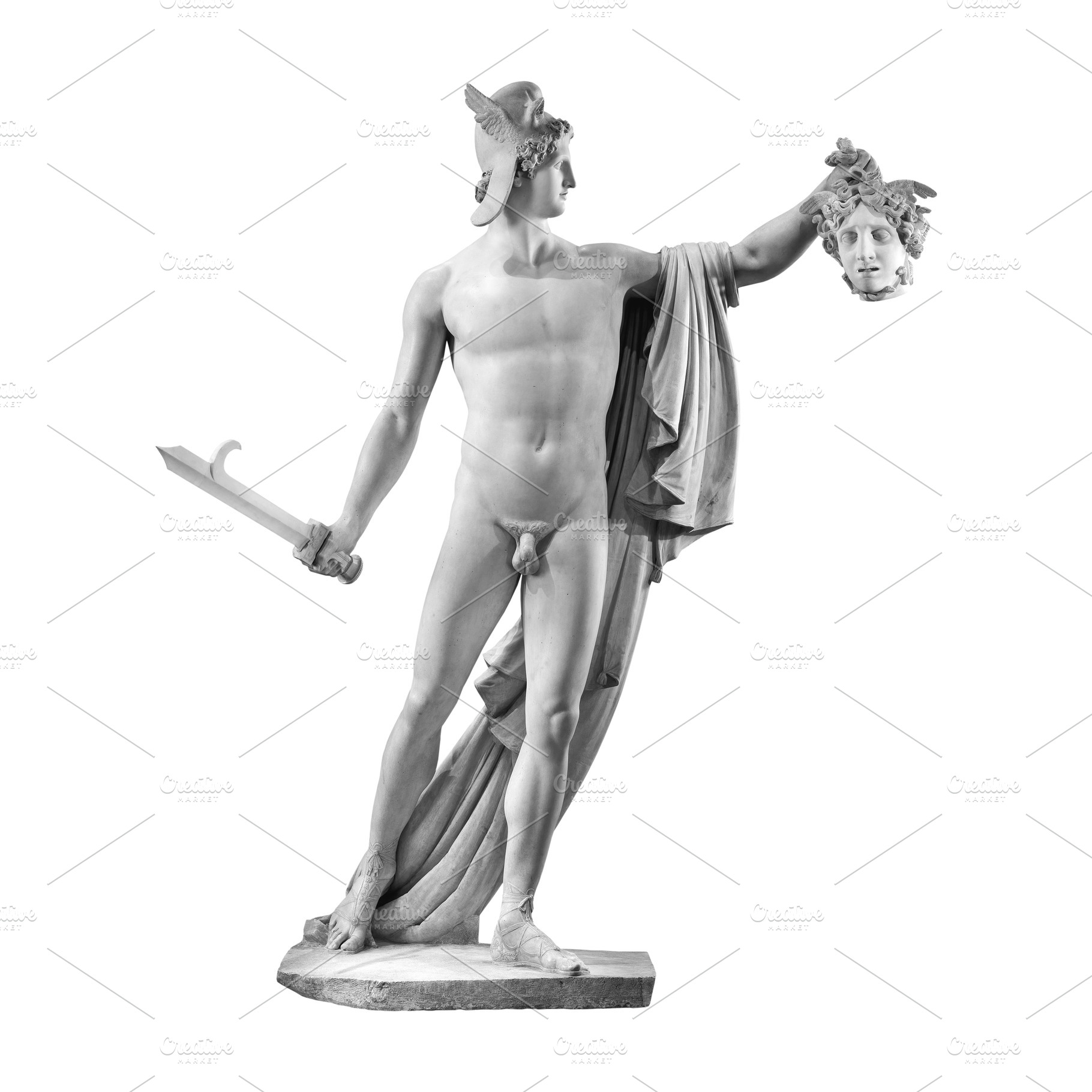 Perseus with the head of Medusa, an Arts & Entertainment Photo by BOOCYS