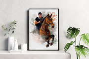 Watercolor Manipulation Horse Effect, an Action Add-On by MRI STUDIO (Thumbnail 3 of 14)