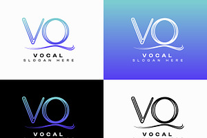 VQ Vocal Logo, a Branding & Logo Template by HueNestify