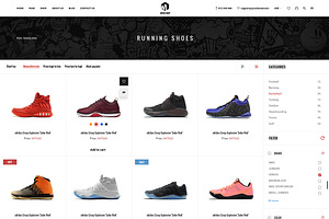 Moodshop - Modern ECommerce PSD