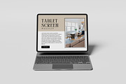 Realistic Tablet Mockup, an iPad Mockup by GraphicWindow (Thumbnail 4 of 6)