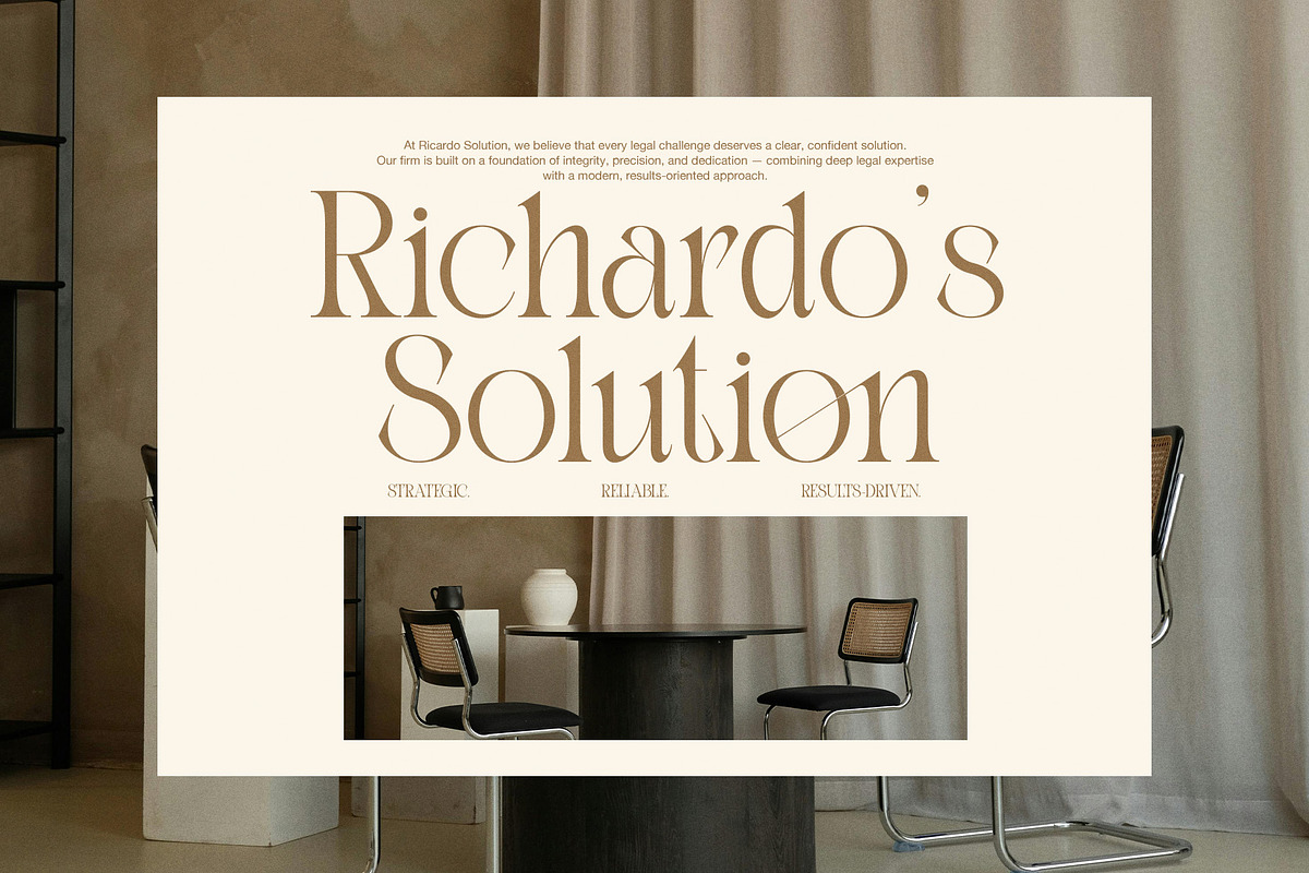 Elgore Elegant Modern Serif Font, a Serif Font by Graphicxell (Photo 4 of 8)