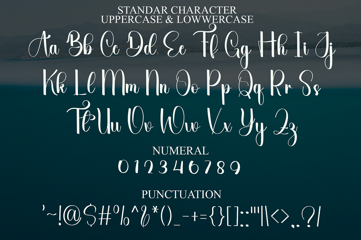 Winterbook, a Handwritten Font by InermediaSTUDIO (Photo 4 of 8)