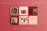 Holiday IG Kit in PSD & CANVA, a Social Media Template by Tangerine Nation (Thumbnail 9 of 9)