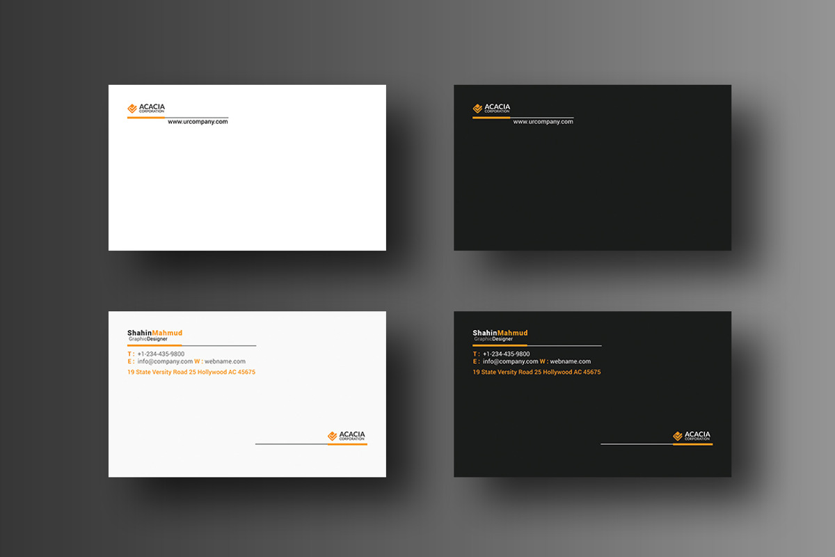200 BUSINESS CARDS(BUNDLE) ONLY $59, a Business Card Template by DesignGhar (Photo 8 of 21)