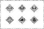 White garden. Seamless patterns, a Pattern Graphic by OlgaSoi007 (Thumbnail 3 of 10)