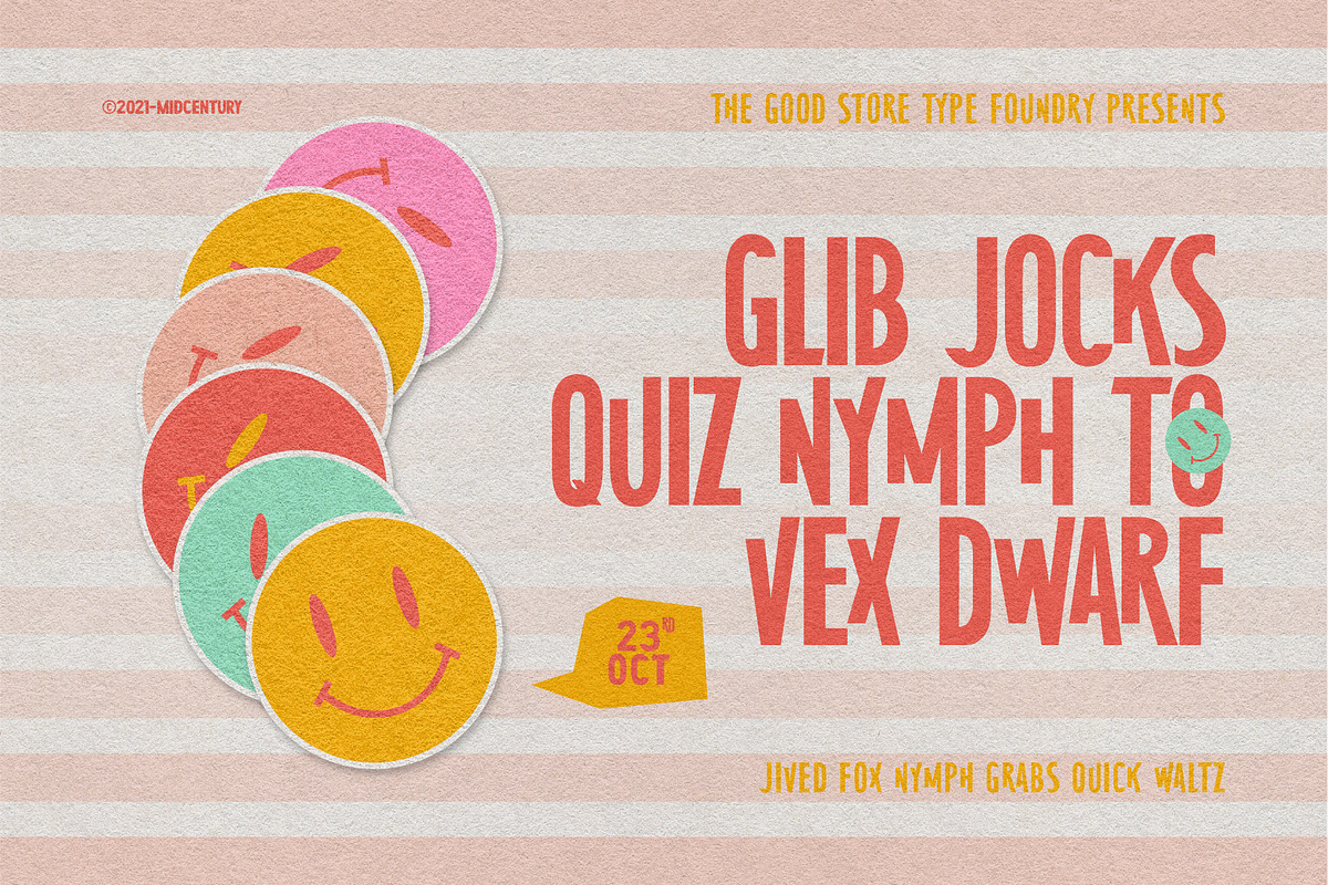 MidCentury Font Preview - Free Font Downloads