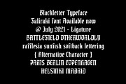 ED Faliraki Typeface, a Blackletter Font by Emyself Design (Thumbnail 4 of 10)