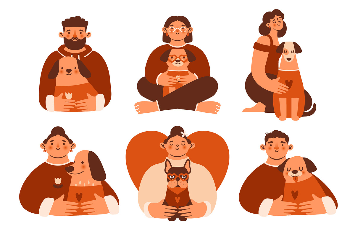 National Dog Day. Adopt a dog!, an Animal Illustration by Renberrry.Store (Photo 8 of 12)