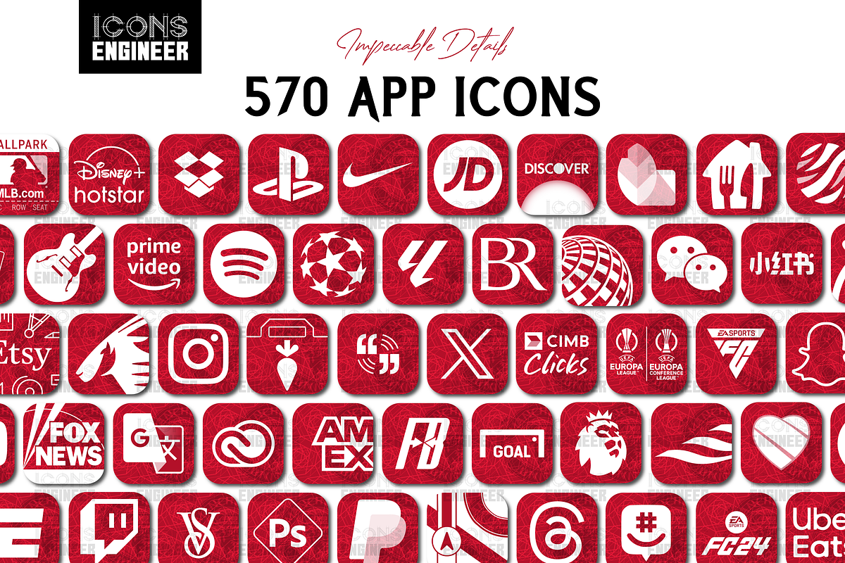 Man United 23/24 Theme Pack | Home, an Icon by IconsEngineer (Photo 2 of 11)