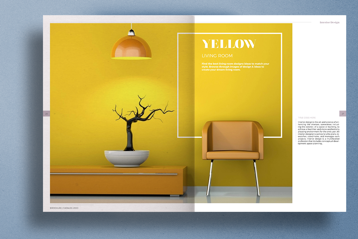 Interior Design Brochure, a Brochure Template by Boris Cupac (Photo 14 of 18)