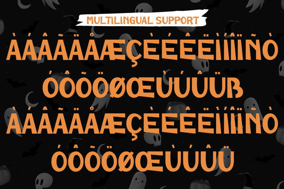 Horrified - Modern Spooky Font, a Sans Serif Font by MaikoHatta (Photo 4 of 7)