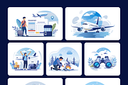 Travel and Camping Illustration Set, a Person Illustration by Brickclay (Thumbnail 7 of 10)