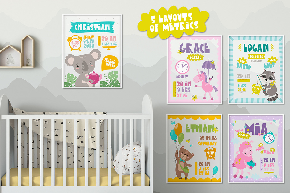 Cute Animals Set, an Animal Illustration by KAZUKA (Photo 7 of 11)