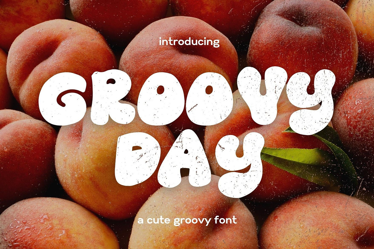 Groovy Day - Liquid Retro Font, a Font by MOCOSANS (Photo 1 of 8)