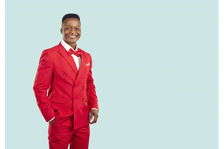 Happy handsome young man in stylish, a Person Photo by StudioRomantic