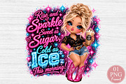 Rise & Sparkle Sweet As Sugar Girl, a Seasonal Illustration by Rose Art (Thumbnail 1 of 4)