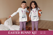 Easter Bunny Face Creator Kit, an Illustration by Peachycottoncandy (Thumbnail 4 of 5)