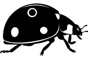 Ladybug Silhouette, an Object Graphic by Designer_Momina (Thumbnail 14 of 20)