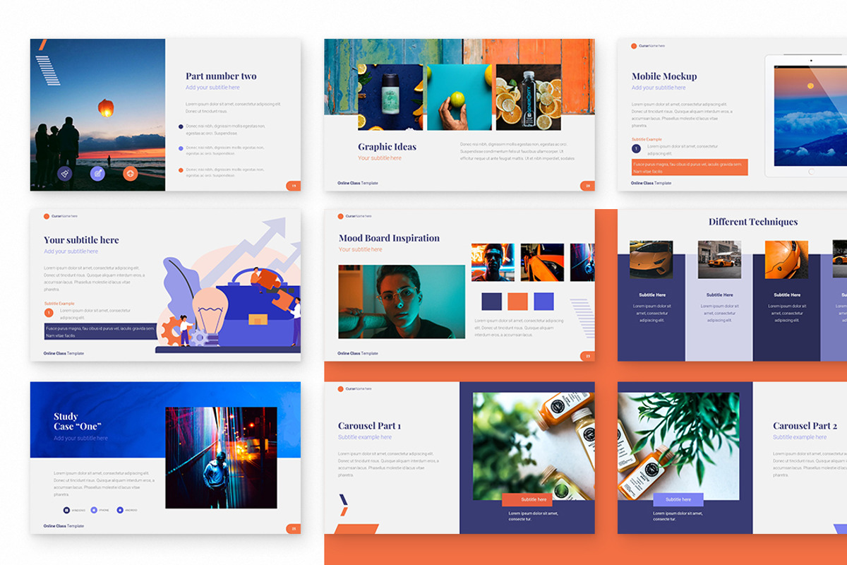 Online Class | Powerpoint Template, a Presentation Template by Zacomic Studios (Photo 4 of 7)