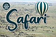 Safari, a Script Font by twinstd (Thumbnail 1 of 10)