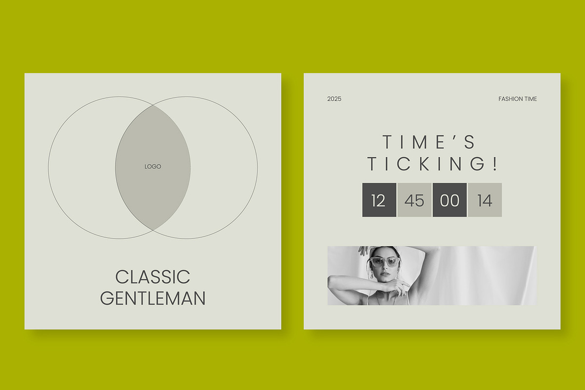 Fashion Social Media Post Design, an UI Kit Template by ContestDesign (Photo 5 of 7)
